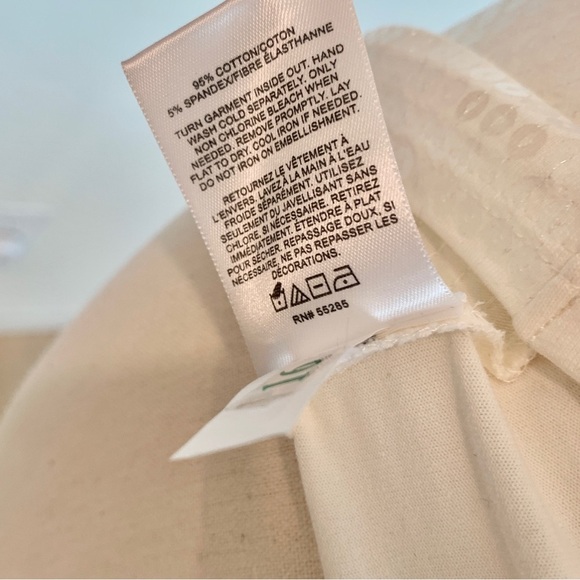 Express White Sequin Strappy V-Neck Cami - Picture 10 of 12